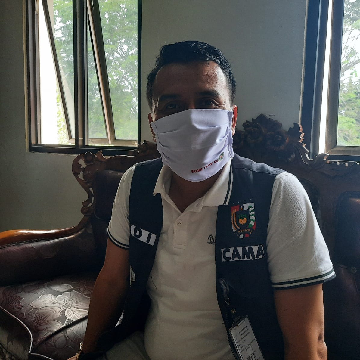 Camat Binawidya Koordinasi dengan Satpol PP Tertibkan PKL