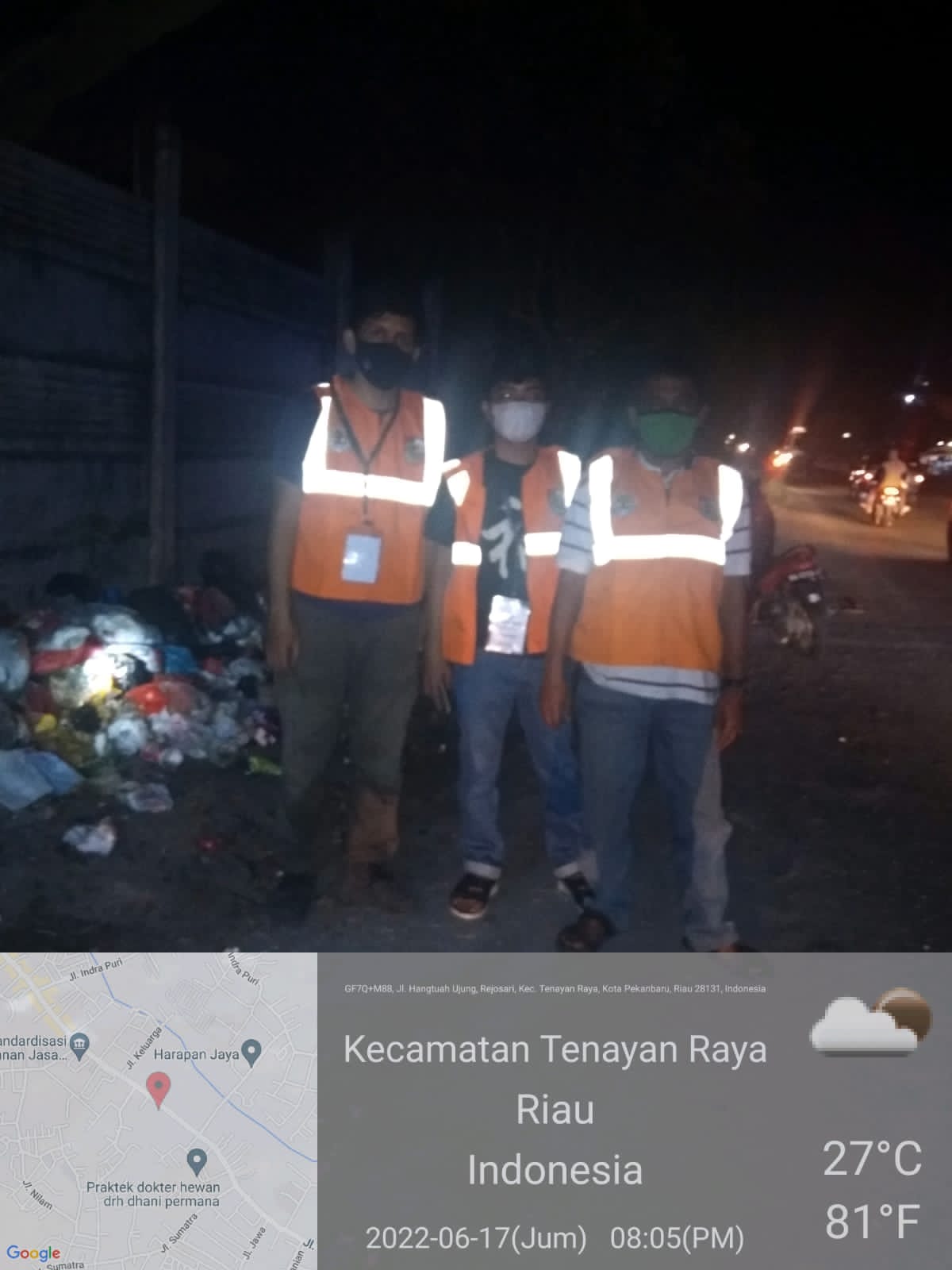 DLHK Terjunkan Petugas Awasi dan Sosialisasikan pada Warga Tidak Buang Sampah Sembarangan