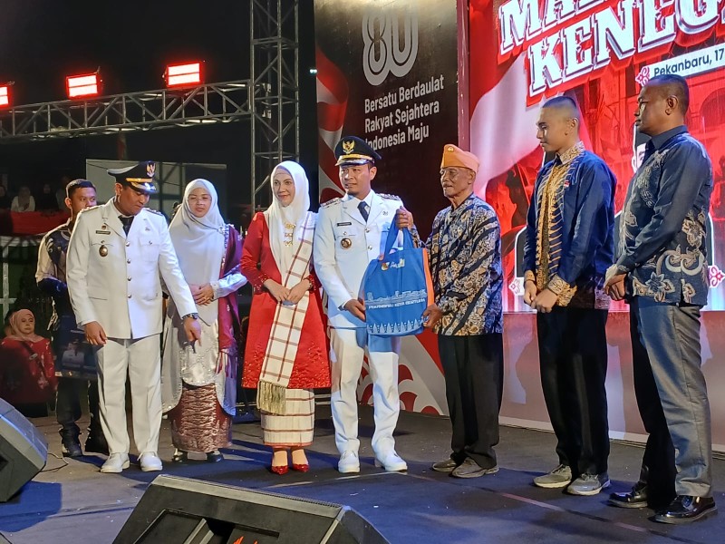 Resepsi Kenegaraan HUT ke-80 RI di Rumah Singgah Tuan Kadi, Wali Kota Apresiasi Veteran dan Paskibraka