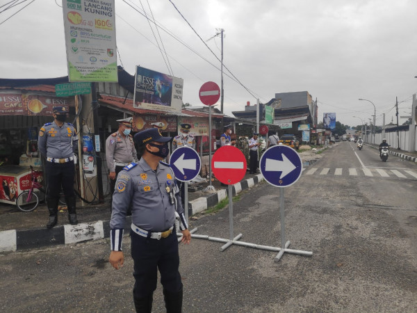 Jalan S Parman Terapkan One Way