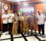 Image : Pemko Pekanbaru Sambut Pemkab Kampar Lakukan Studi Tiru MCP KPK