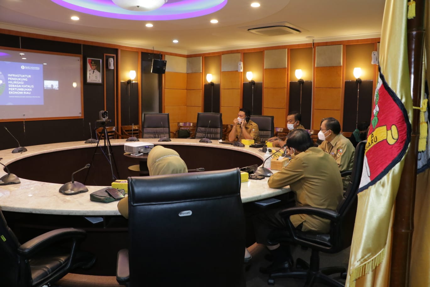 Image : Wali Kota Paparkan Seputar Pembangunan Kota Dalam FGD Sekolah Pimpinan Tinggi Bank Indonesia Tahun 2021