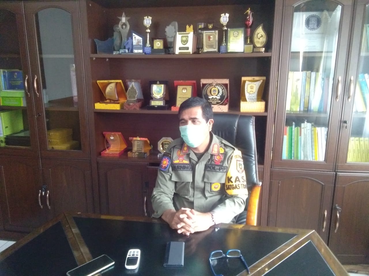 Image : Satpol PP Tetap Awasi Penerapan Protokol Kesehatan