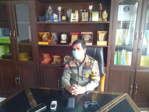 Satpol PP Tetap Awasi Penerapan Protokol Kesehatan