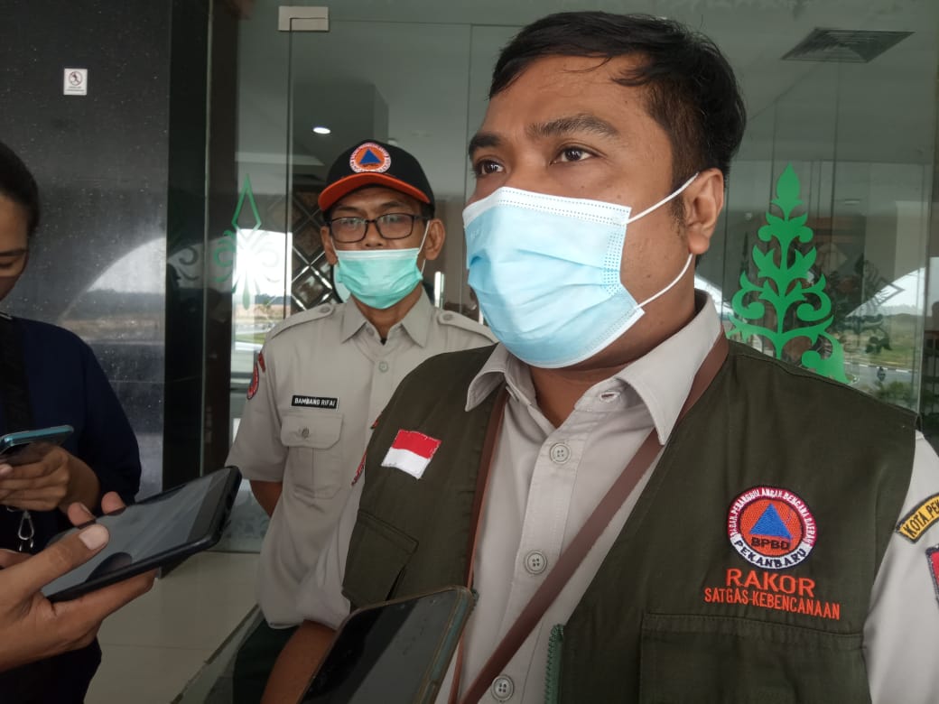 Intensitas Hujan Tinggi, BPBD Pekanbaru Siagakan Personel