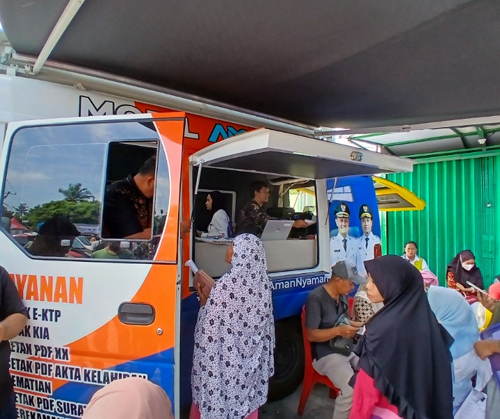 Besok, Mobil Aman Keliling Urus Adminduk Ada di Kantor Camat Sukajadi