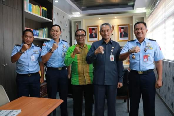 Wawako Bahas Perekrutan Siswa Penerbangan dengan Lanud RSN