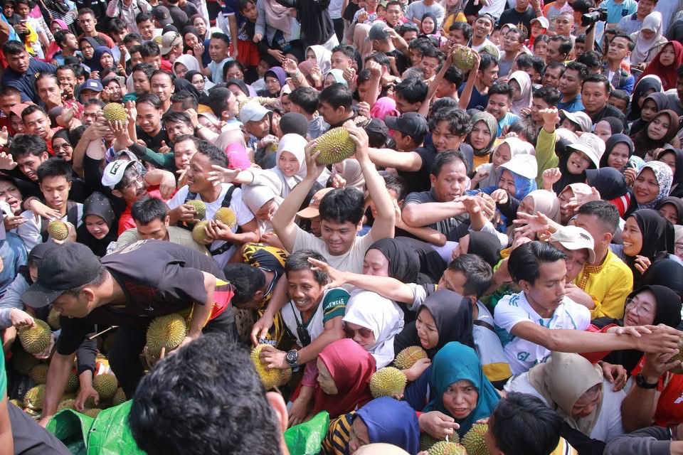 Festival Talam Durian HUT ke-242 Pekanbaru Dihadiri Ratusan Ribu Orang