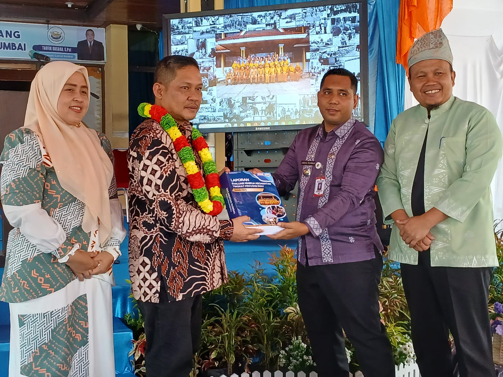 Kecamatan Rumbai Wakili Pekanbaru pada Evaluasi Tingkat Provinsi Riau