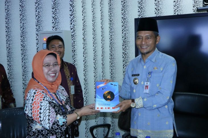 Audiensi Smart Card Madani di Kominfo, Plt Wako Dampingi Dirjen Otda Kemendagri
