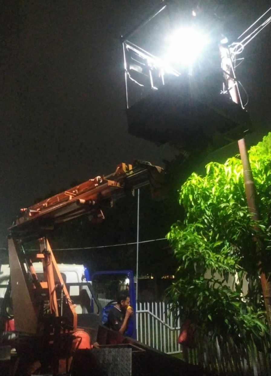 Dishub Perbaiki PJU di Tiga Lokasi