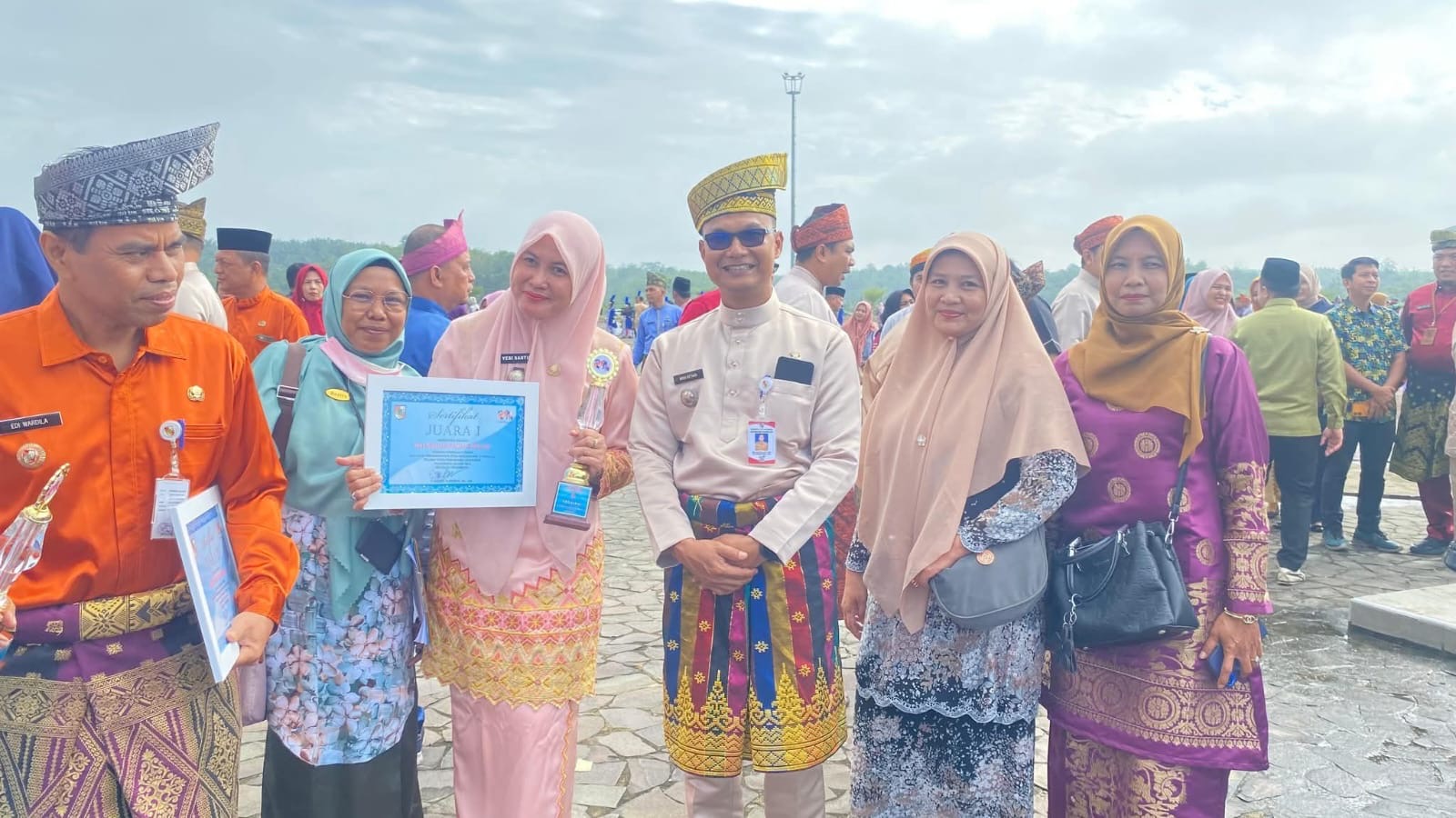 Padang Bulan Juara Satu Lomba EPDesKel Tingkat Kota Pekanbaru