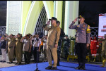 Image : Wako Pekanbaru Pimpin Apel Kesiapan Pengendalian Bencana Karhutla