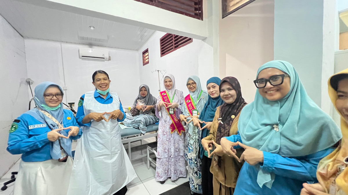 TP PKK Kota Pekanbaru Apresiasi Posyandu Kasih Ibu dan Serumpun Terkait Pelaksanaan 6 SPM