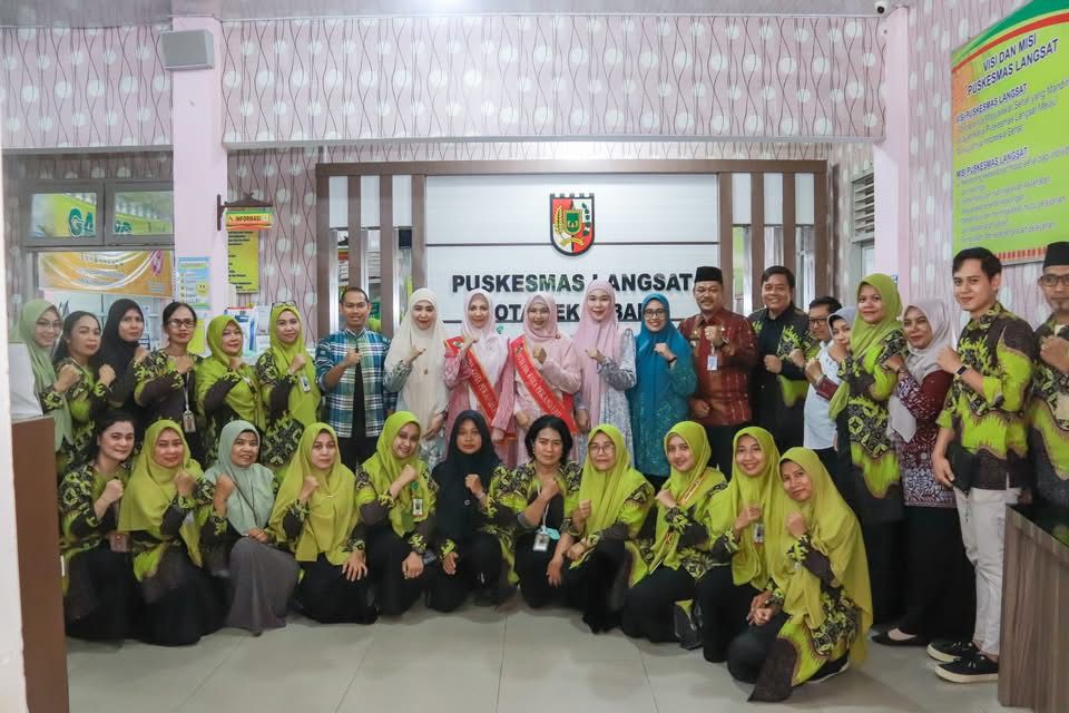 Ketua TP PKK Pekanbaru Kunjungi Puskesmas Sukajadi dan Harapan Raya