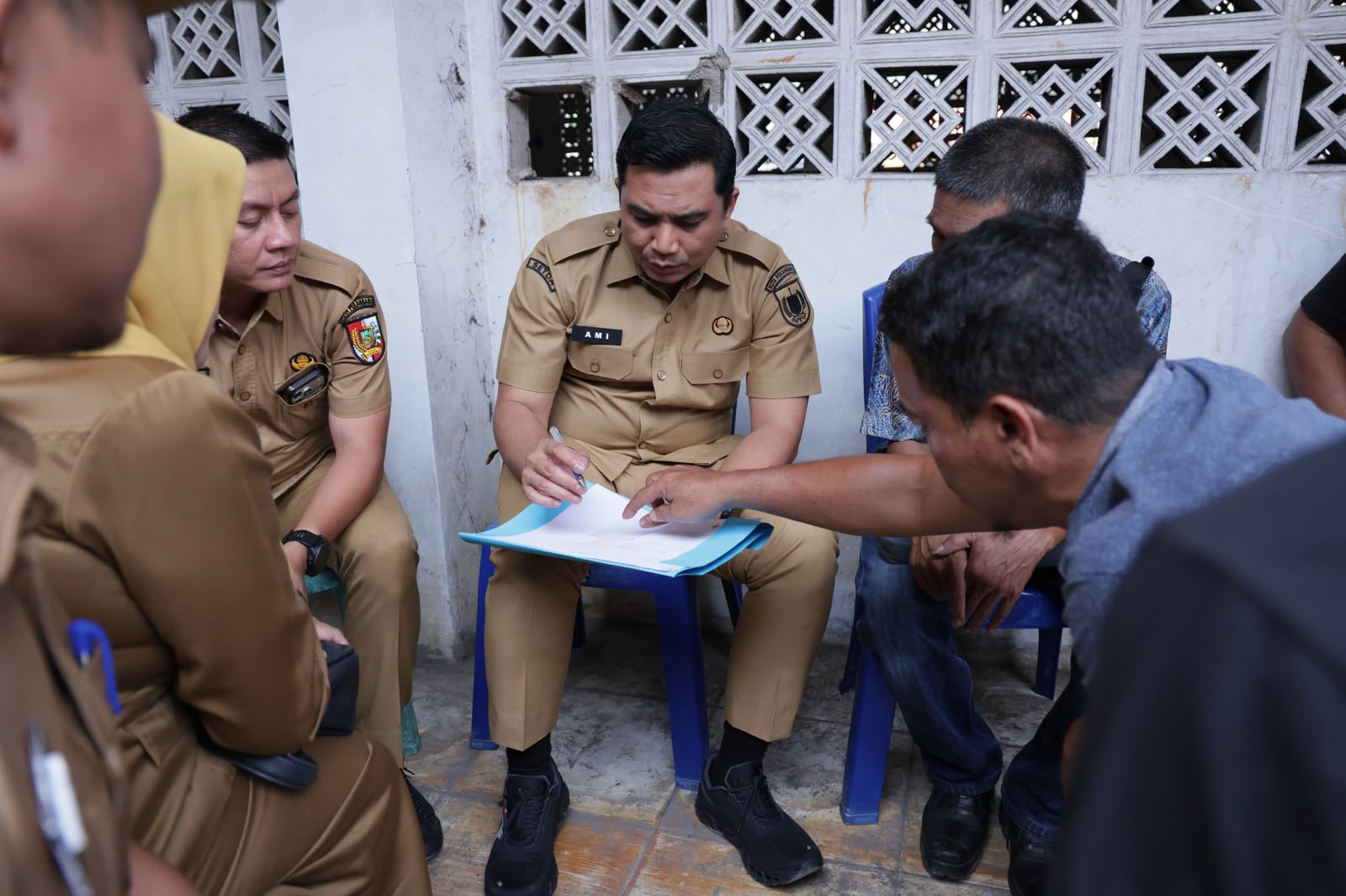 Jalan Teratai Pekanbaru Ditata, 450 Pedagang Mulai Dipindahkan ke Pasar Higienis Minggu ini