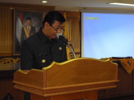 Pemko Tanam Modal 20 M di PD.Pembangunan