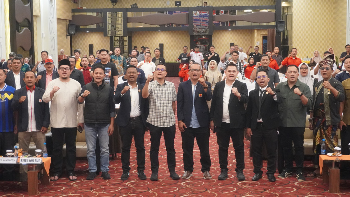 Pemko Pekanbaru Apresiasi Kinerja Pengurus KONI 2022-2026