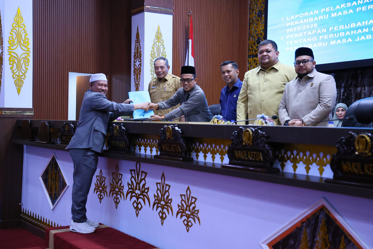 Terima Laporan Reses DPRD, Pj Sekdako: Masukan bagi Pemerintah Kota