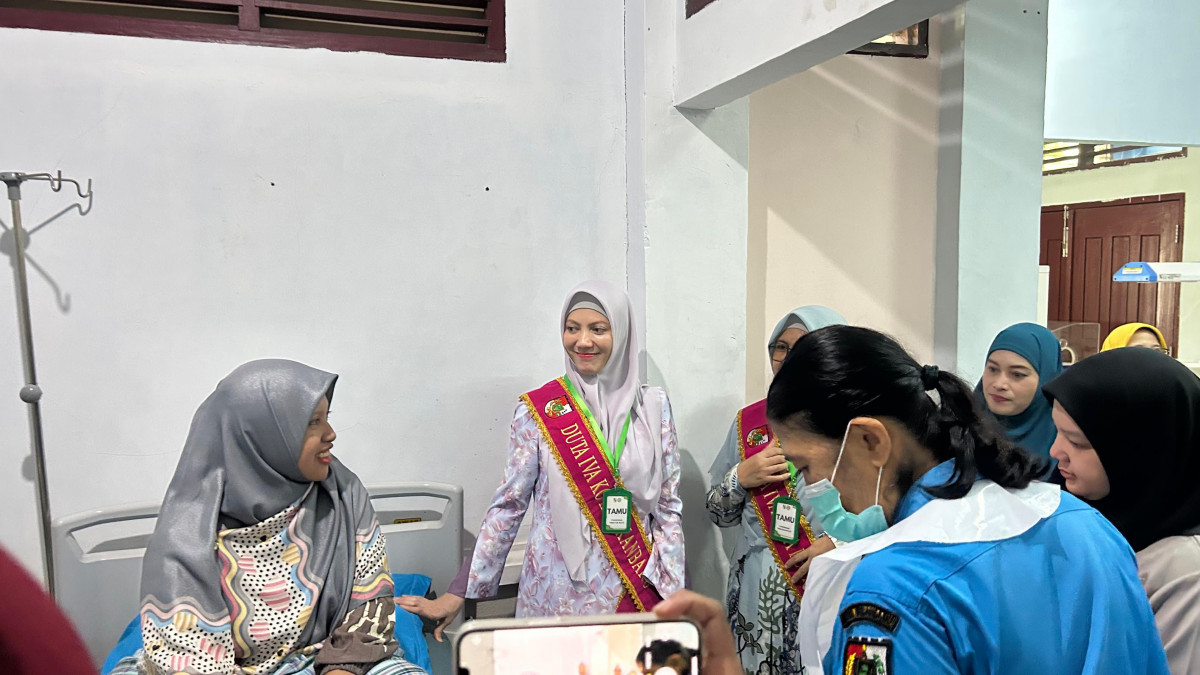 Tekan Angka Kematian Kanker Serviks, Ketua TP PKK Kota Pekanbaru Ajak Warga Lakukan IVA Test