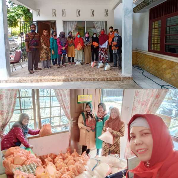 UEK-SP Makmur Sejahtera Salurkan 50 Paket Sembako Pada Masyarakat