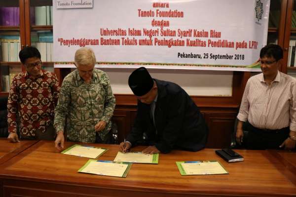 Tanoto Foundation dan UIN Suska Jalin Kerjasama 
