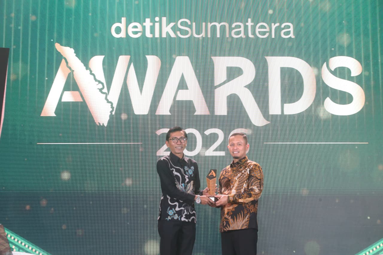Pekanbaru Raih Penghargaan detikSumatera Awards 2026 Kategori Percepatan Investasi dan Pembangunan Berbasis Ekologi
