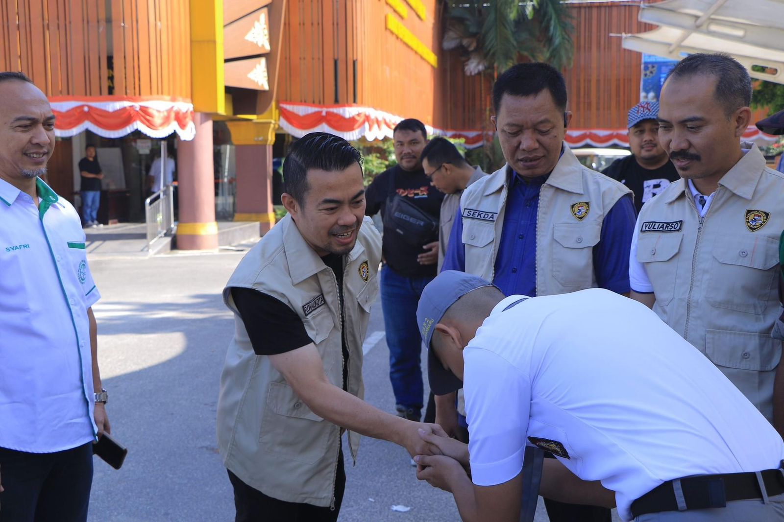 Pj Wali Kota Beri Semangat Calon Anggota Paskibraka Kota Pekanbaru