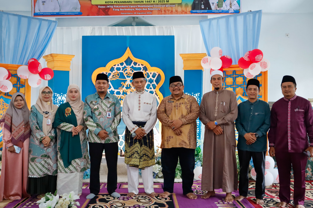 Dihadiri Anggota DPRD Riau Ayat Cahyadi, Camat Kulim Fajri Adha Buka MTQ ke-20 Kelurahan Kulim