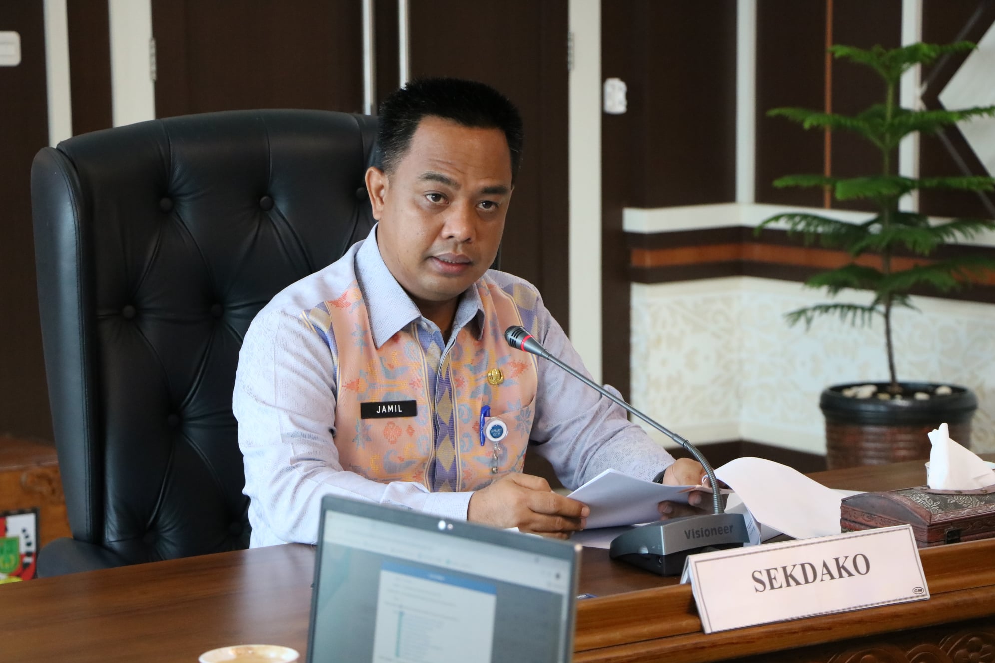 Sekdako Pekanbaru Ingatkan Lurah Bertugas Sesuai Regulasi