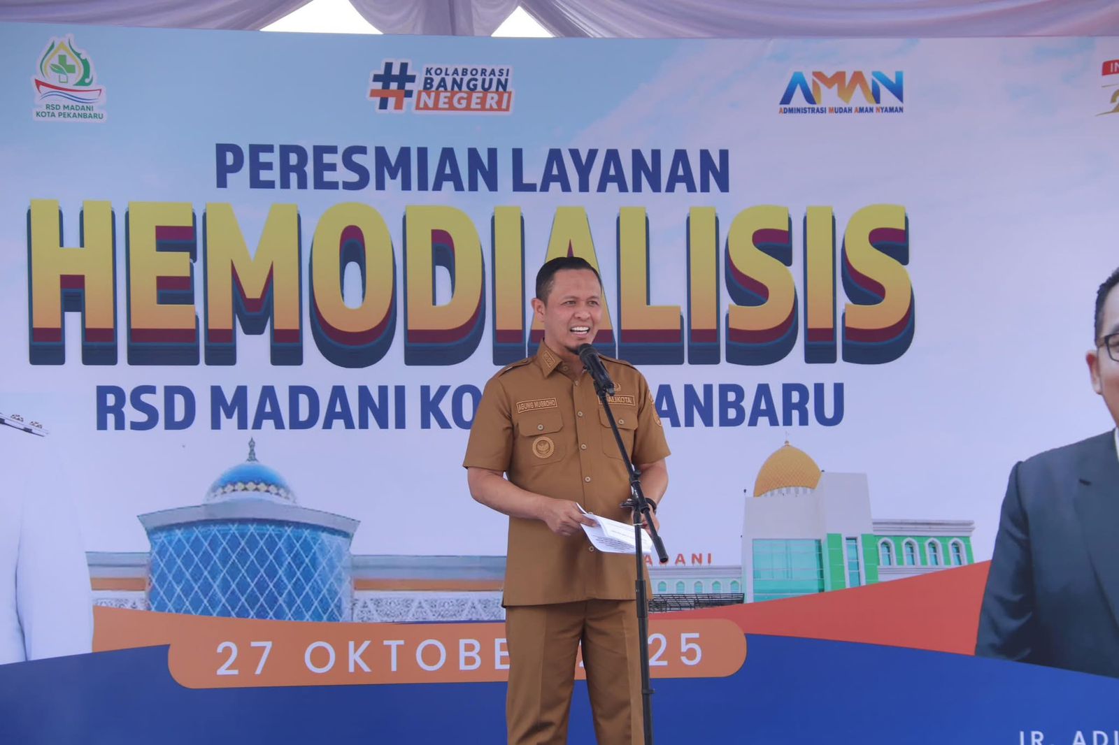 Image : Wako Ingatkan Pengelola RSD Madani Pekanbaru Jangan Tolak Pasien