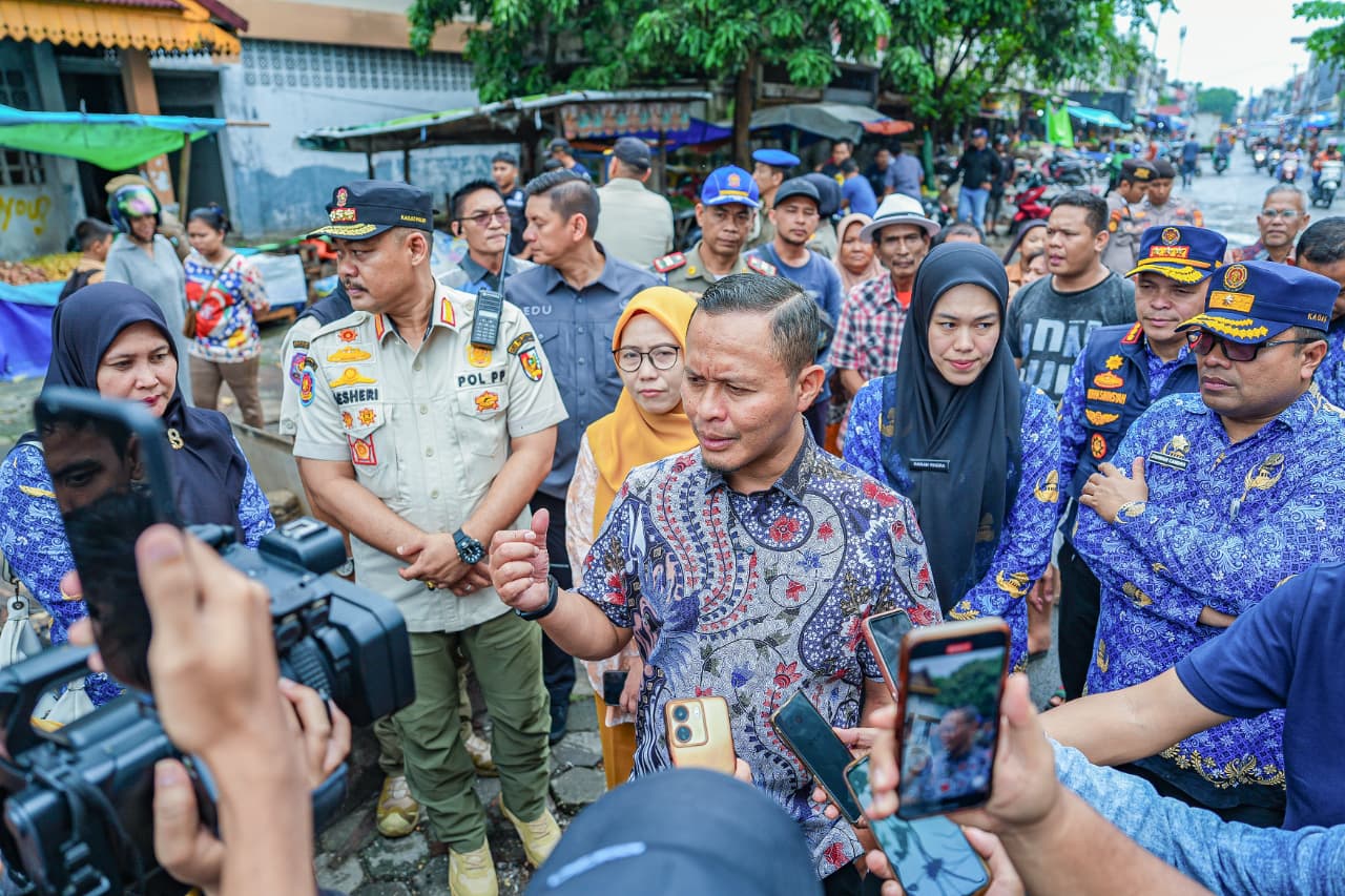Jalan Teratai Diaspal, Pemko Pekanbaru Pastikan Pedagang Tak Kehilangan Mata Pencaharian