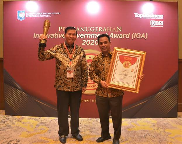 Image : Penghargaan Innovative Government Award (IGA) 2020.