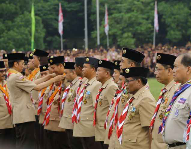 Image : Penghargaan Satya Melati Pramuka