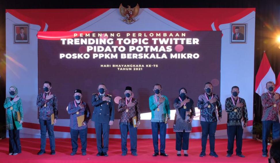 Image : Penghargaan Posko PPKM Terbaik