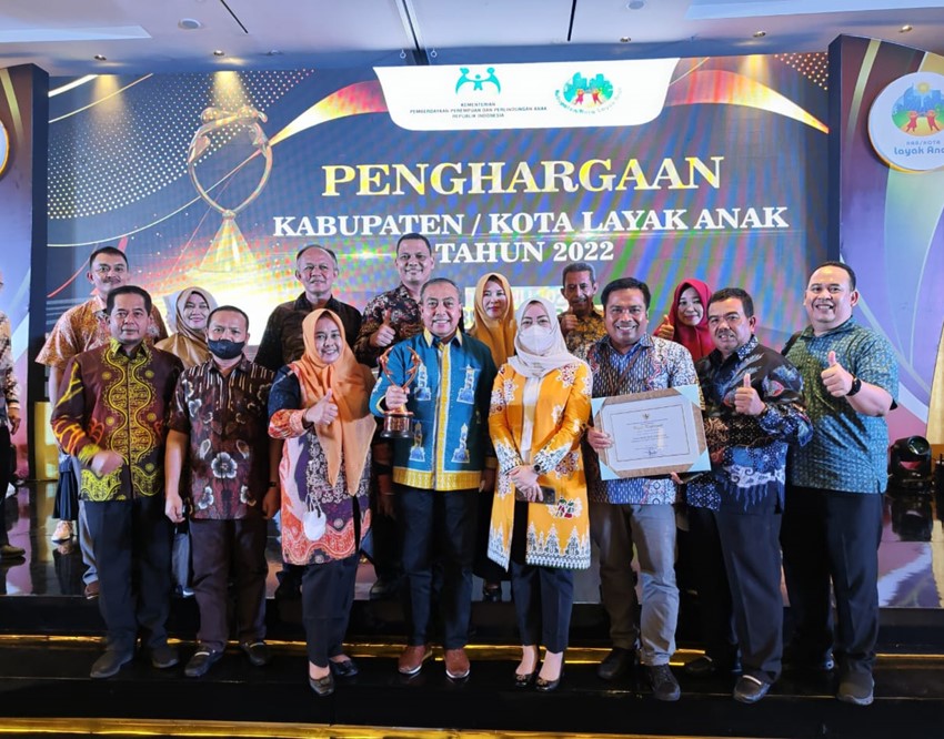 Image : Penghargaan Kota Layak Anak (KLA) Kategori Nindya