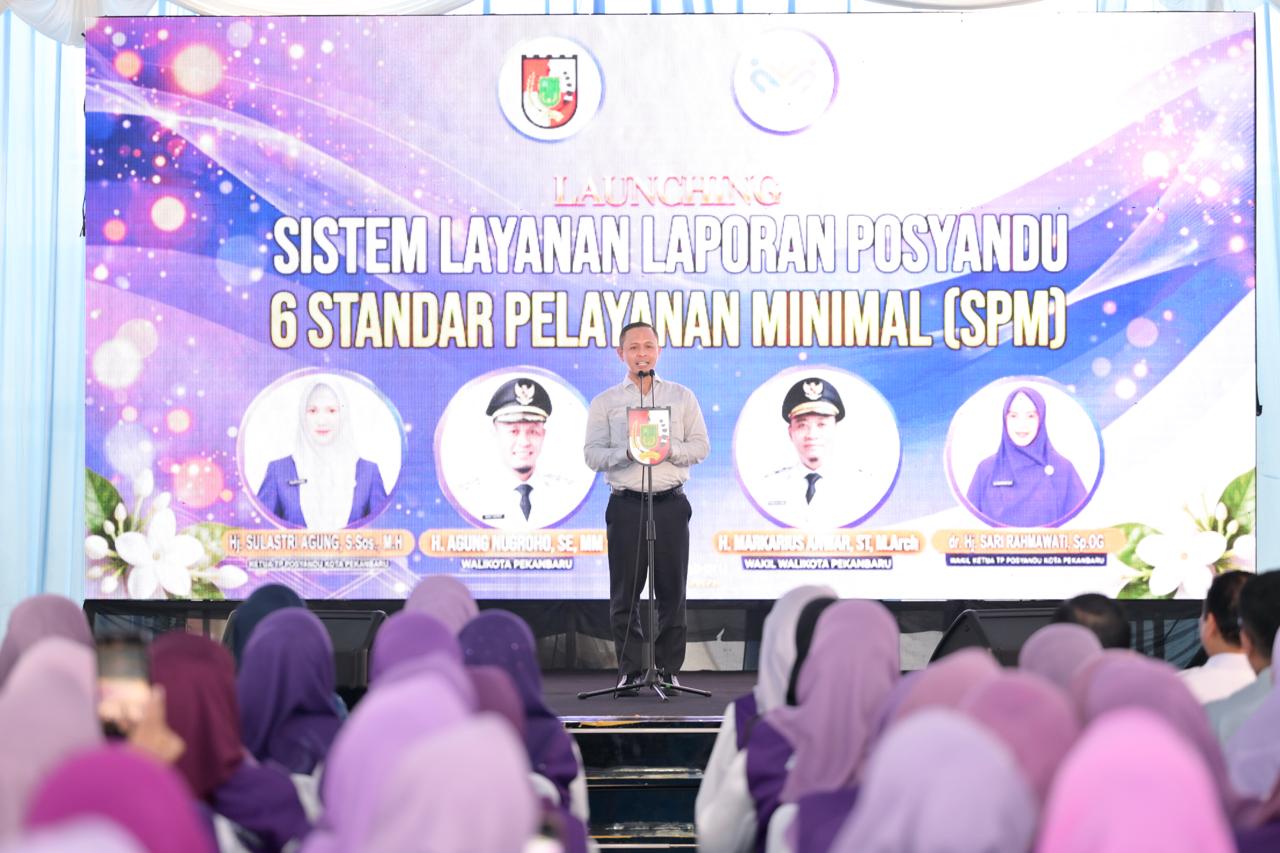 Wali Kota Luncurkan Sistem Satu Data Posyandu, Keluhan Kader Bisa Dipantau Pemko