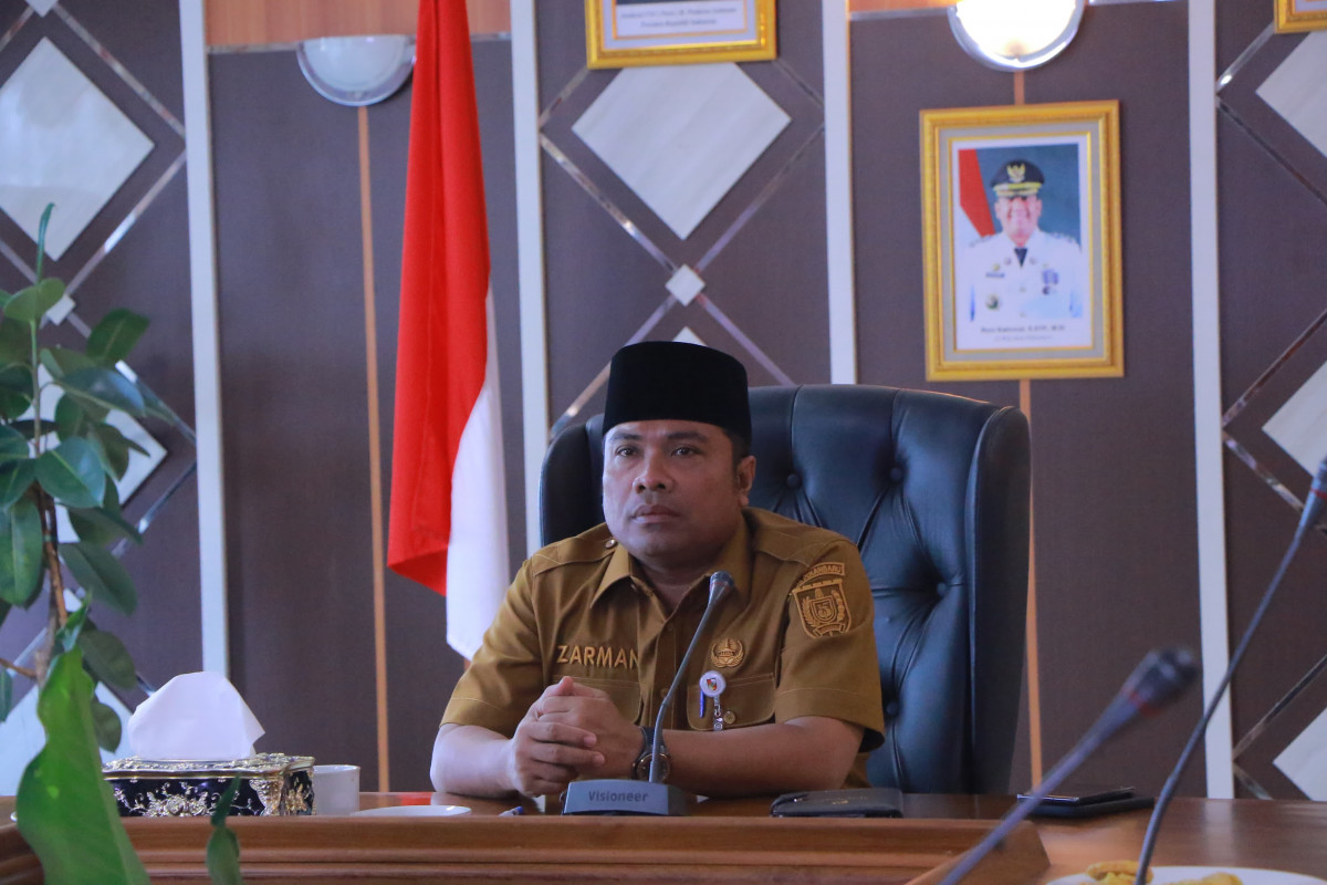 Plh Sekretaris Daerah Kota Pekanbaru Zarman Candra