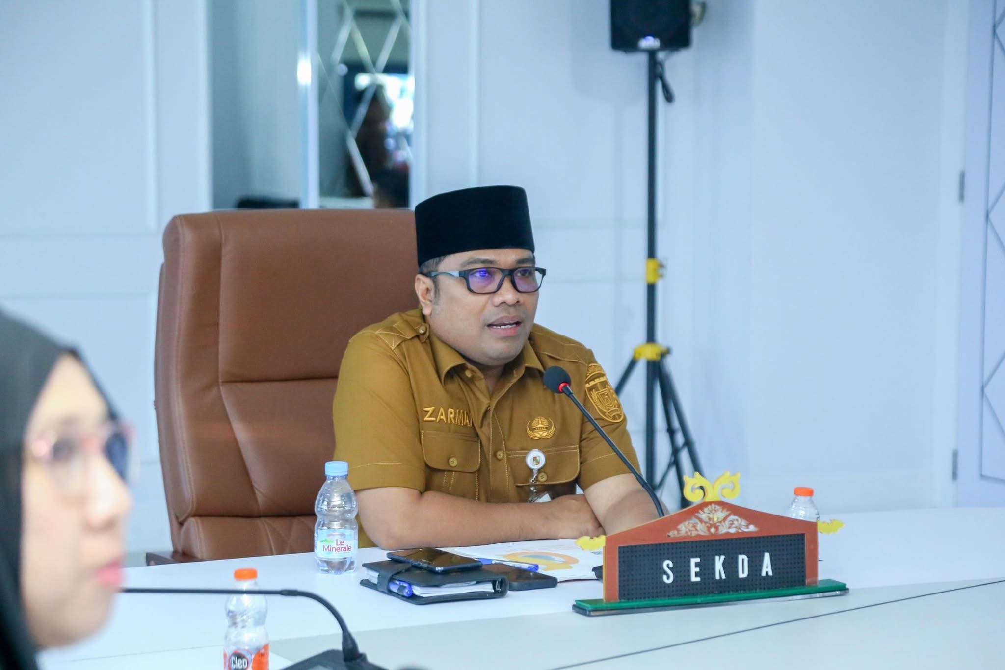 Plh Sekdako Pekanbaru Zarman Candra