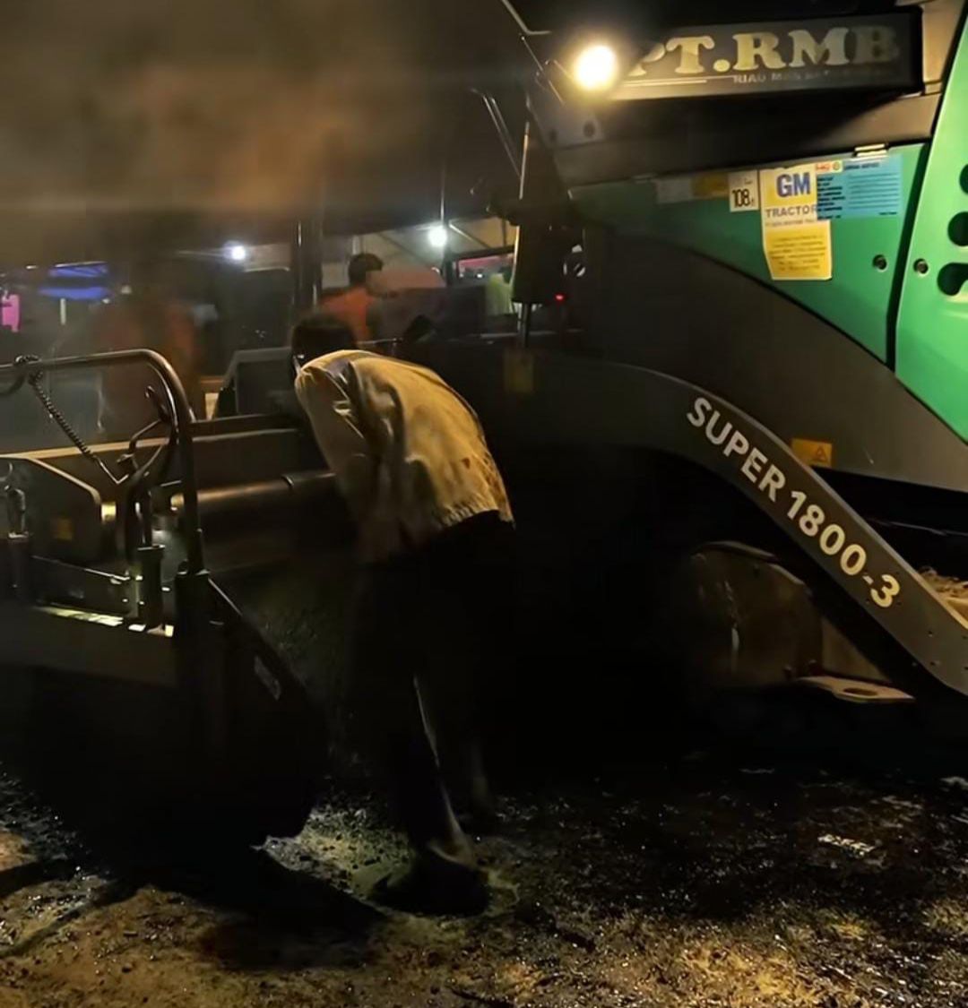 Jalan Swakarya Tuah Madani Kembali Mulus, Pemko Pekanbaru Terus Genjot Perbaikan Infrastruktur