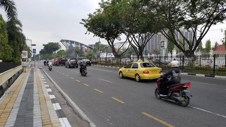 Jalan jendral sudirman pekanbaru