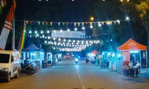 Kawasan Kuliner Malam Cut Nyak Dien Pekanbaru
