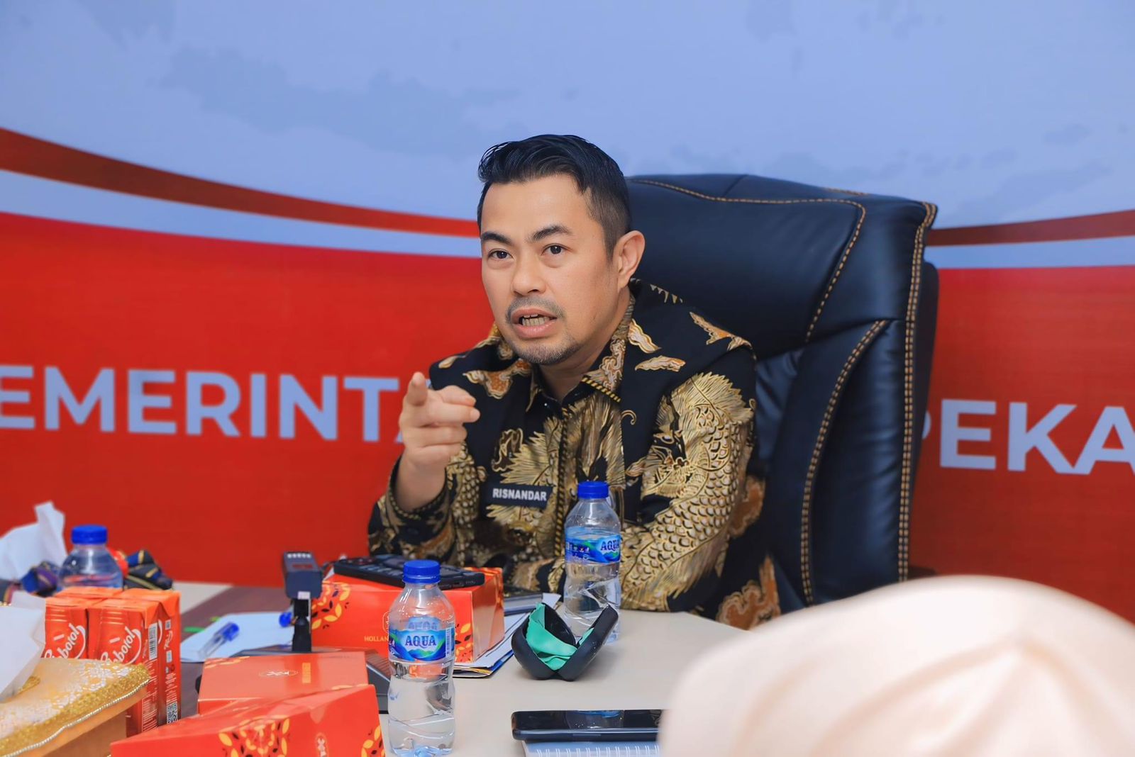 Pj Walikota Pekanbaru Risnandar Mahiwa S.STP M.Si