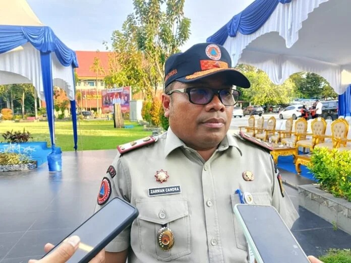 Kepala Pelaksana Badan Penanggulangan Bencana Daerah (Kalaksa BPBD) Kota Pekanbaru Zarman Candra