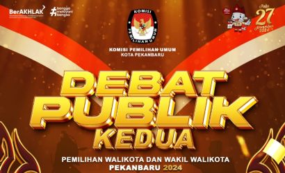 Jangan Lupa, Saksikan Debat Kedua Pilwako Pekanbaru Malam Ini