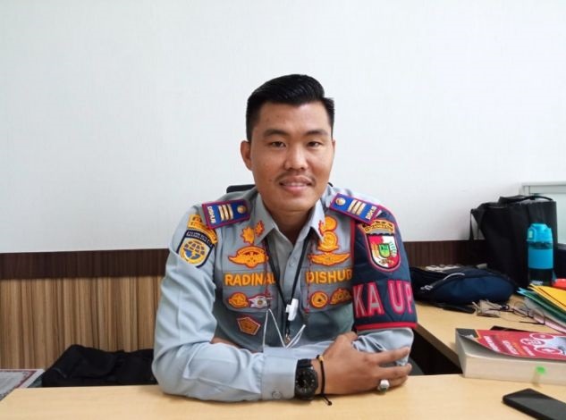 Kepala UPT Perparkiran Dishub Kota Pekanbaru Radinal Munandar