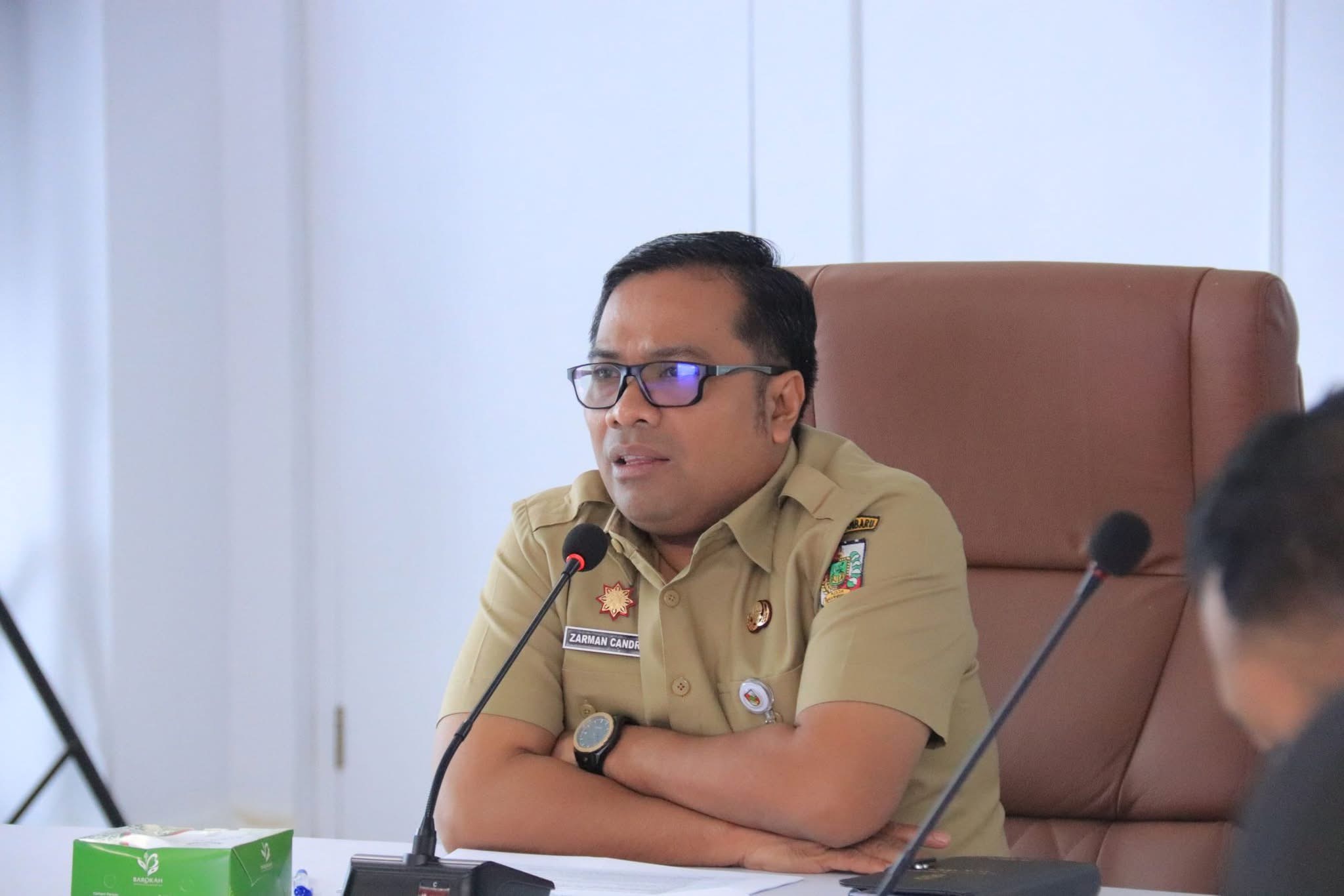 Plh Sekdako Pekanbaru, Zarman Candra