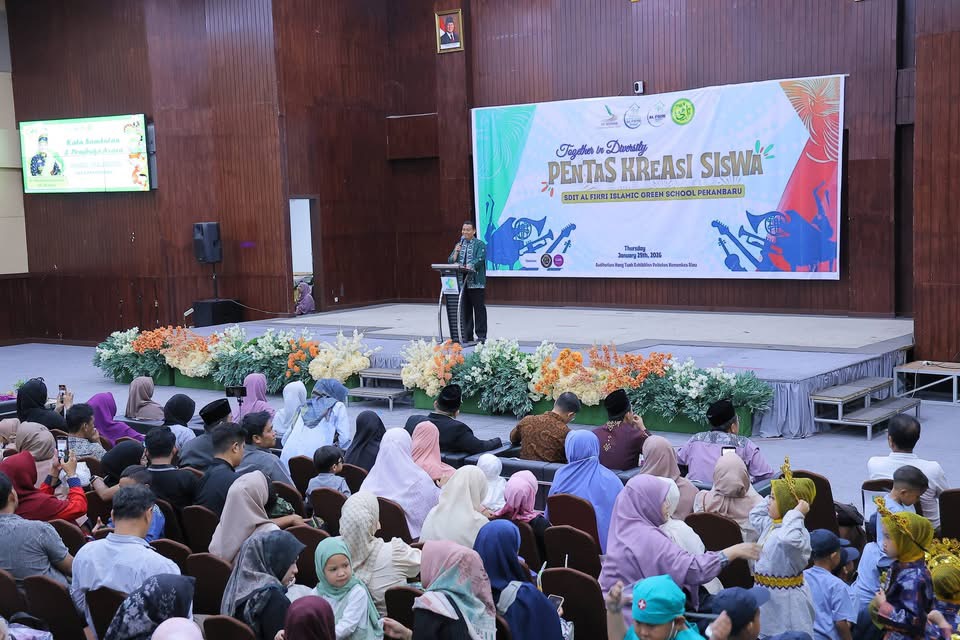 Wawako Pekanbaru Menyampaikan Apresiasi Atas Pentas Kreasi Siswa SDIT Al Fikri Islamic Green School
