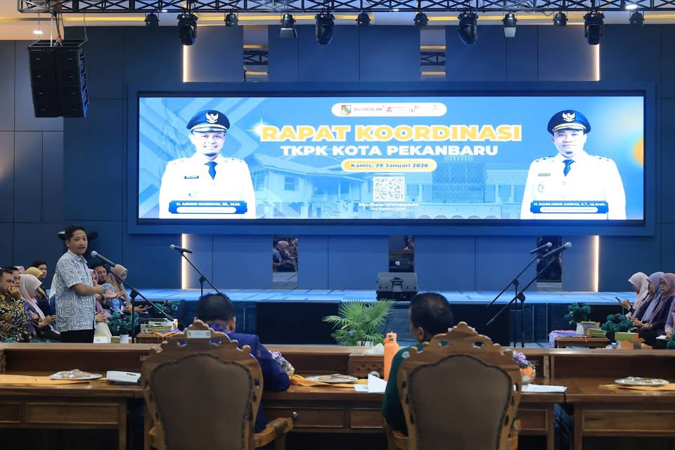 Rapat Koorinasi TKPK Kota Pekanbaru